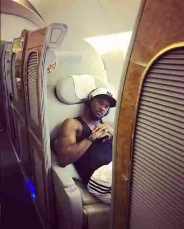 Peter Okoye Shares Pictures From His Dubai Vacation